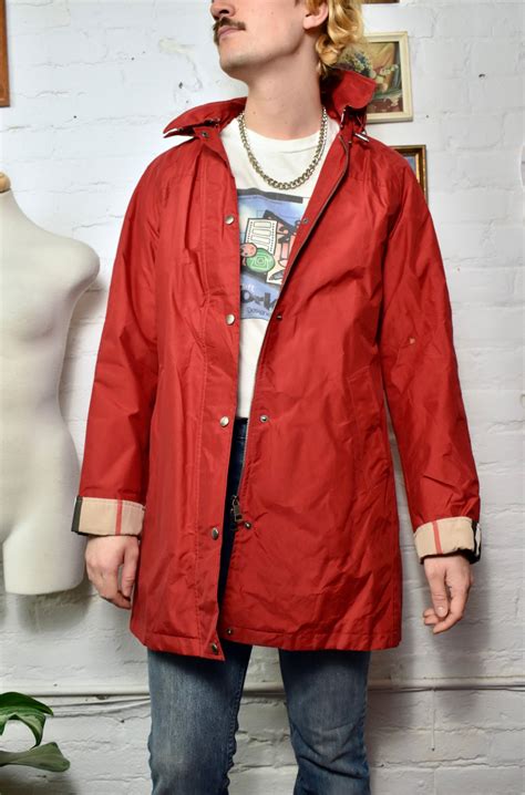 burberry brit jacket men|burberry bowpark rain jacket.